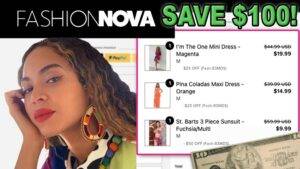 fashion nova free shipping code